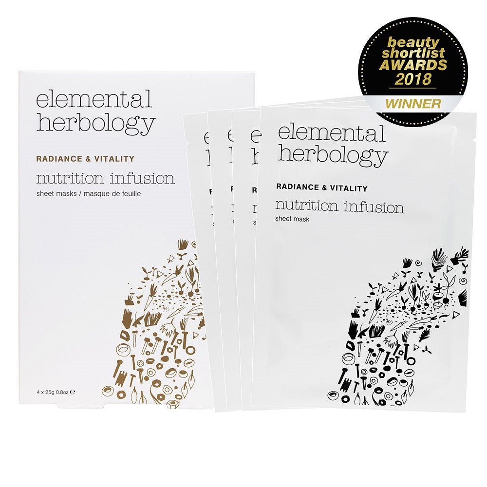 ELEMENTAL HERBOLOGY Nutrition Infusion Sheet Mask