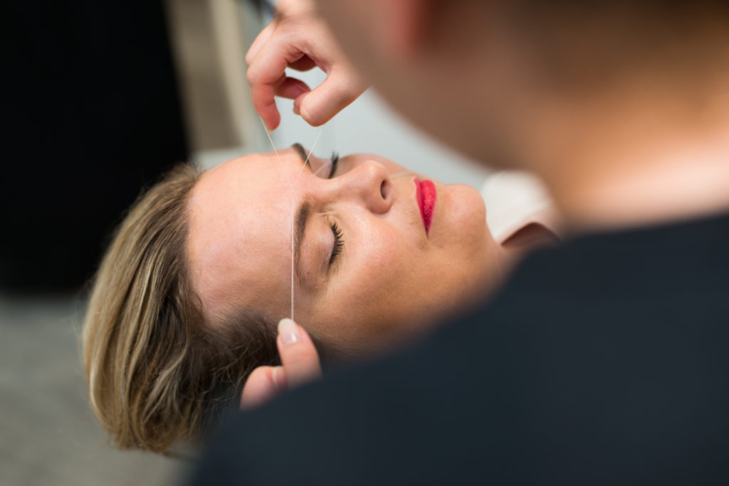 Perfectly shaped brow