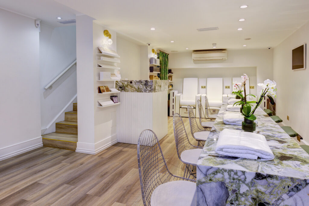 Nails & Brows Mayfair - Salon interior shot